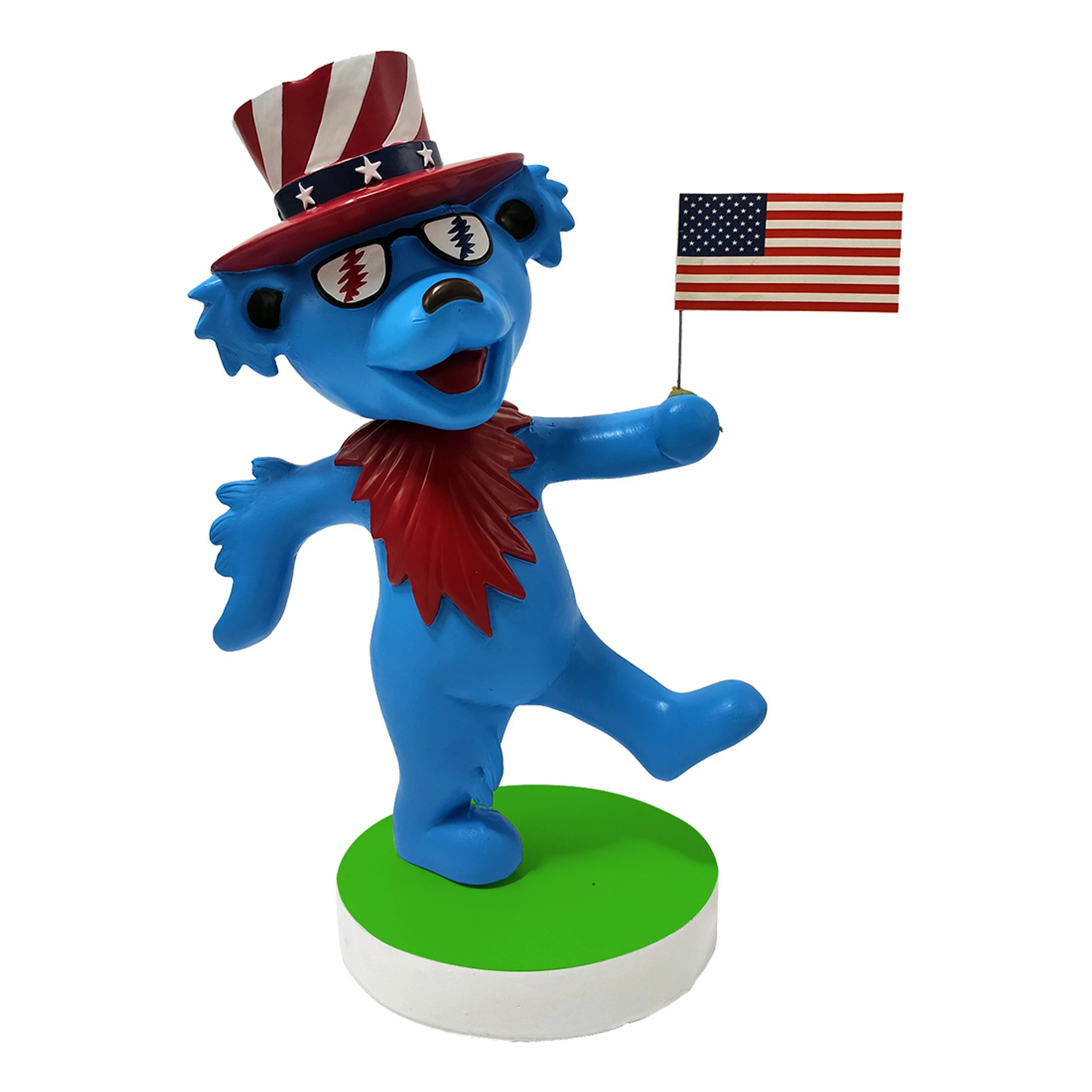 GD Bobblehead 4th Of July Dancing Bear 5 GD Bobblehead 4th Of July Dancing Bear - Image 3