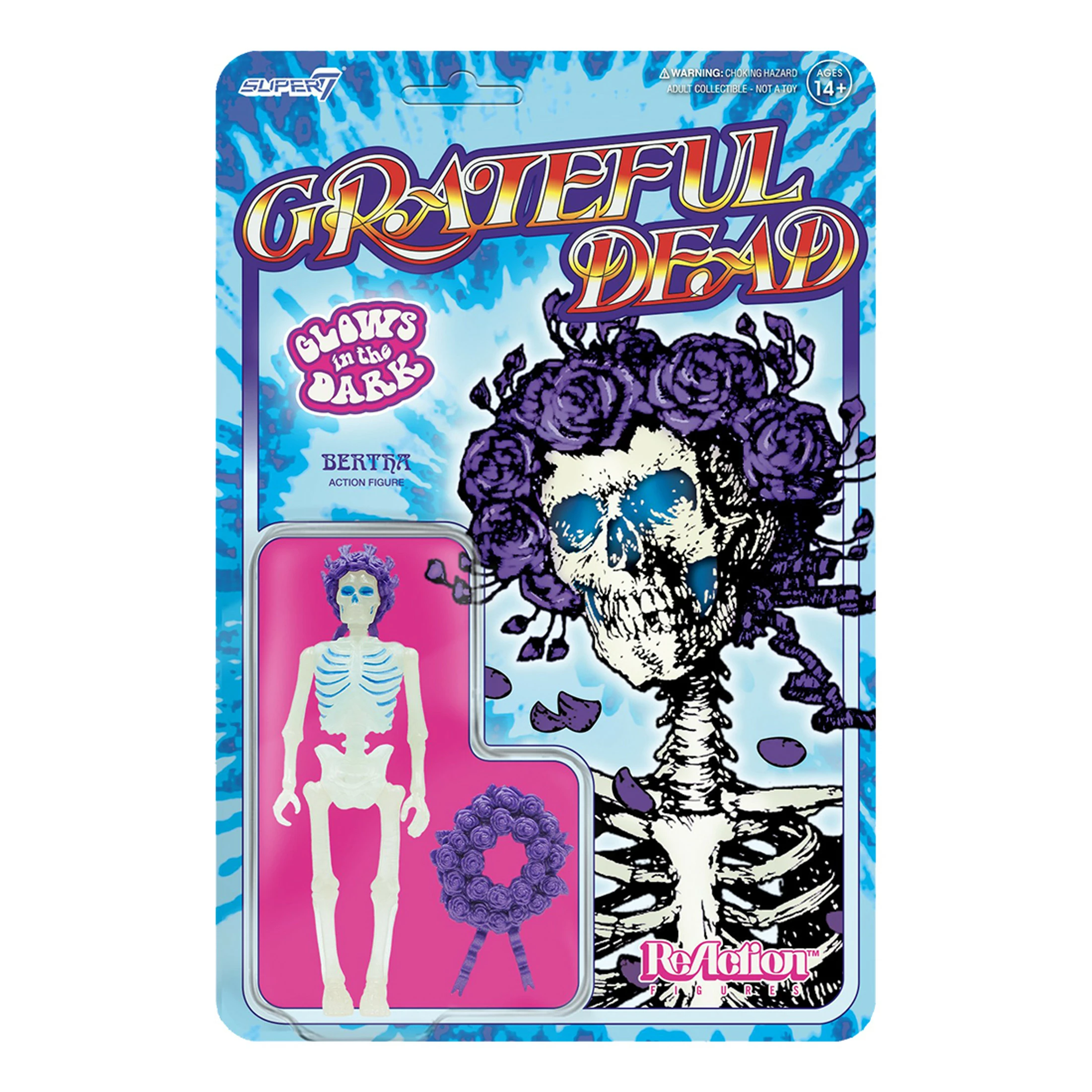 Grateful Dead Bertha Glow ReAction Figure 4 Grateful Dead Bertha Glow ReAction Figure - Image 2