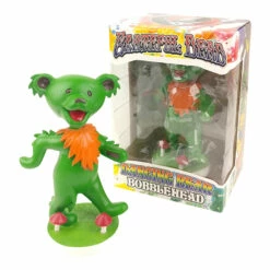 GD Bobblehead Dancing Bear Green 5 GD Bobblehead Dancing Bear Green -MLB Shop RETGDBHBG 28898.1624047287