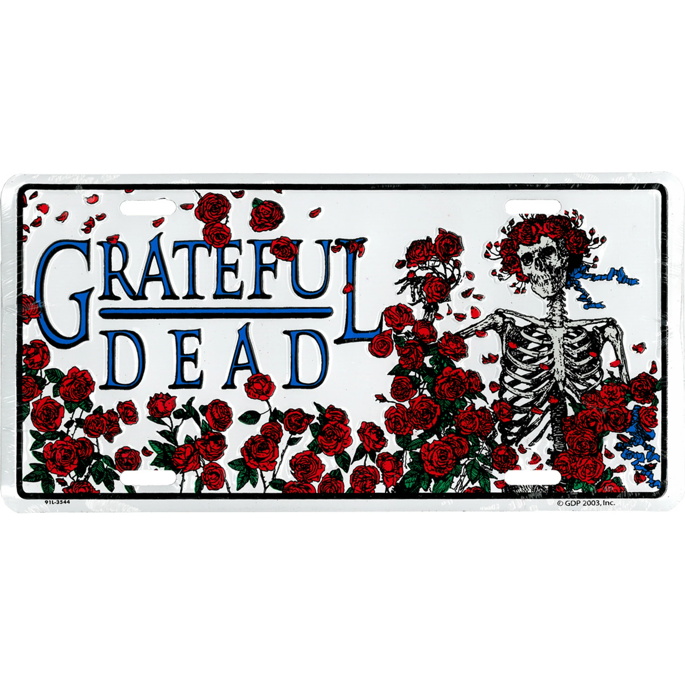 GD Bertha Roses License Plate 4 GD Bertha Roses License Plate - Image 2