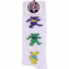 GD Dancing Bears Men's White Socks