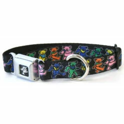 Dancing Bear Dog Collar Lg Black 5 Dancing Bear Dog Collar Lg Black -MLB Shop RETGDDBDCL 24296.1623082962