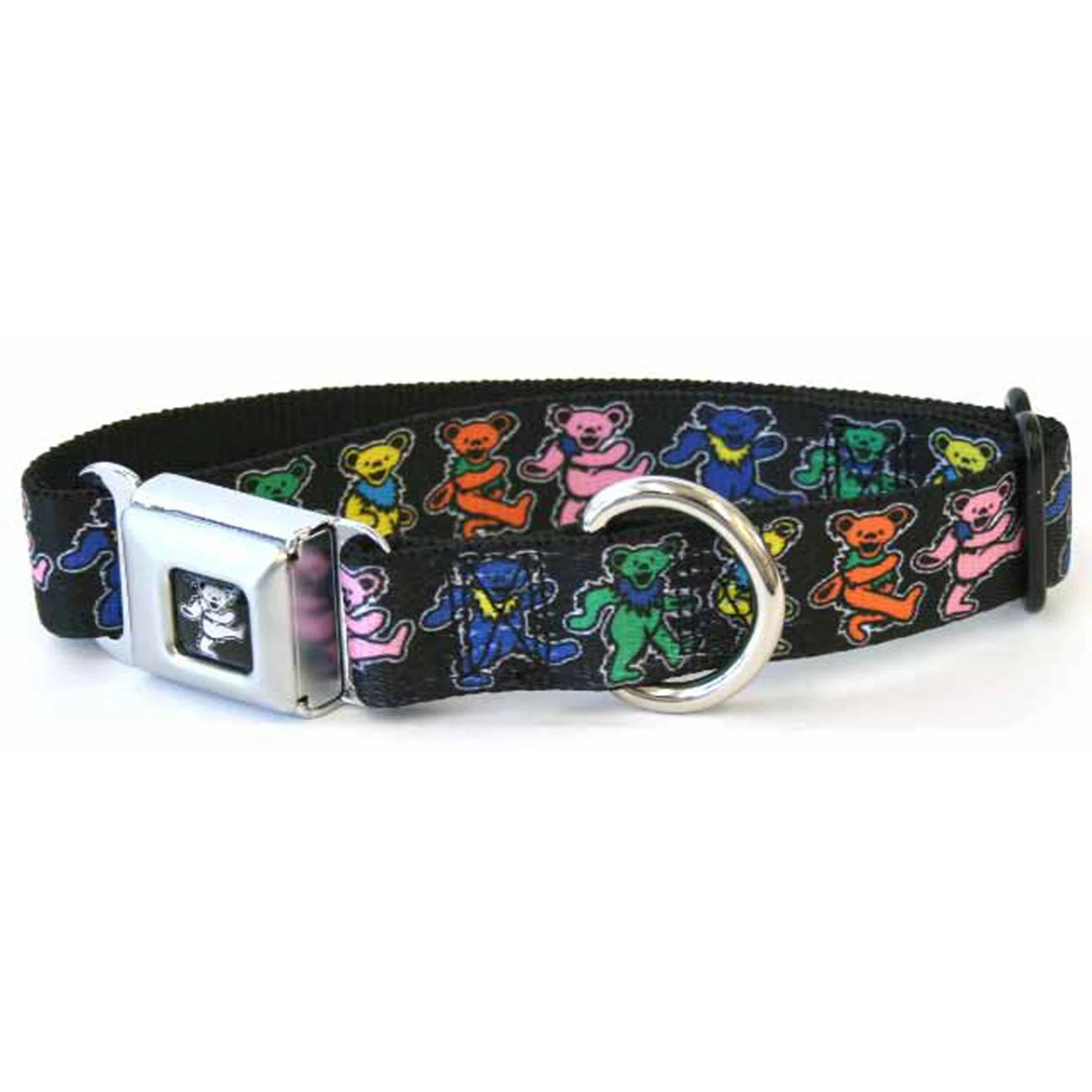 Dancing Bear Dog Collar Lg Black 4 Dancing Bear Dog Collar Lg Black - Image 2