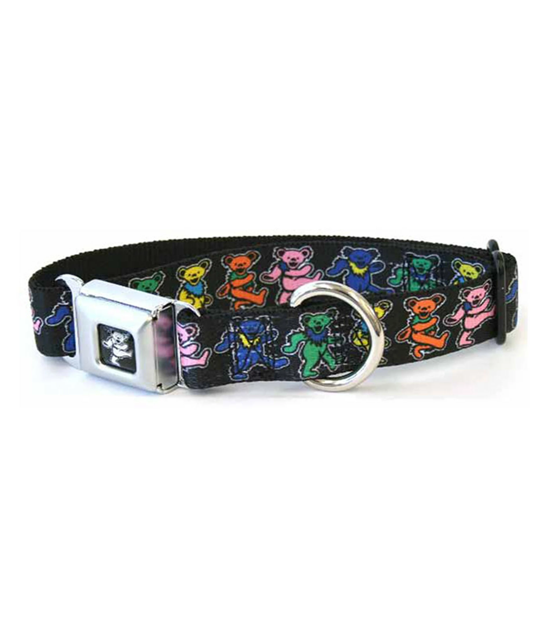Dancing Bear Dog Collar Lg Black 3 Dancing Bear Dog Collar Lg Black