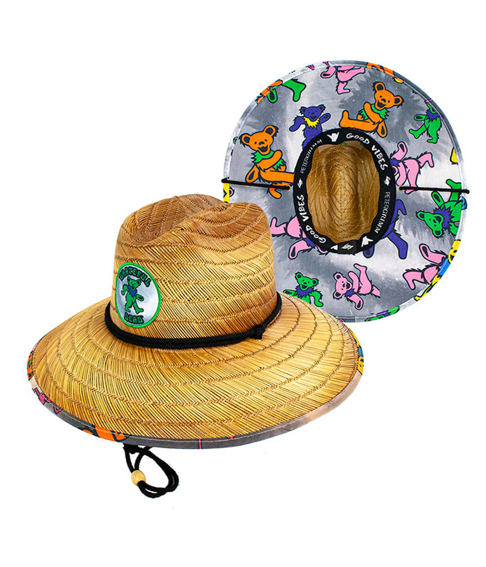 Dancing Bear Straw Sun Hat 3 Dancing Bear Straw Sun Hat