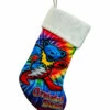 Grateful Dead Tie-Dye Bear Print Stocking 2 Grateful Dead Tie-Dye Bear Print Stocking -MLB Shop RETGDDBTDCS 51667.1605552278