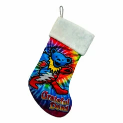 Grateful Dead Tie-Dye Bear Print Stocking -MLB Shop RETGDDBTDCS 62461.1605552278
