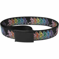 Dancing Skeletons Adjustable Web Belt Black 5 Dancing Skeletons Adjustable Web Belt Black -MLB Shop RETGDDSAB 58402.1389218784