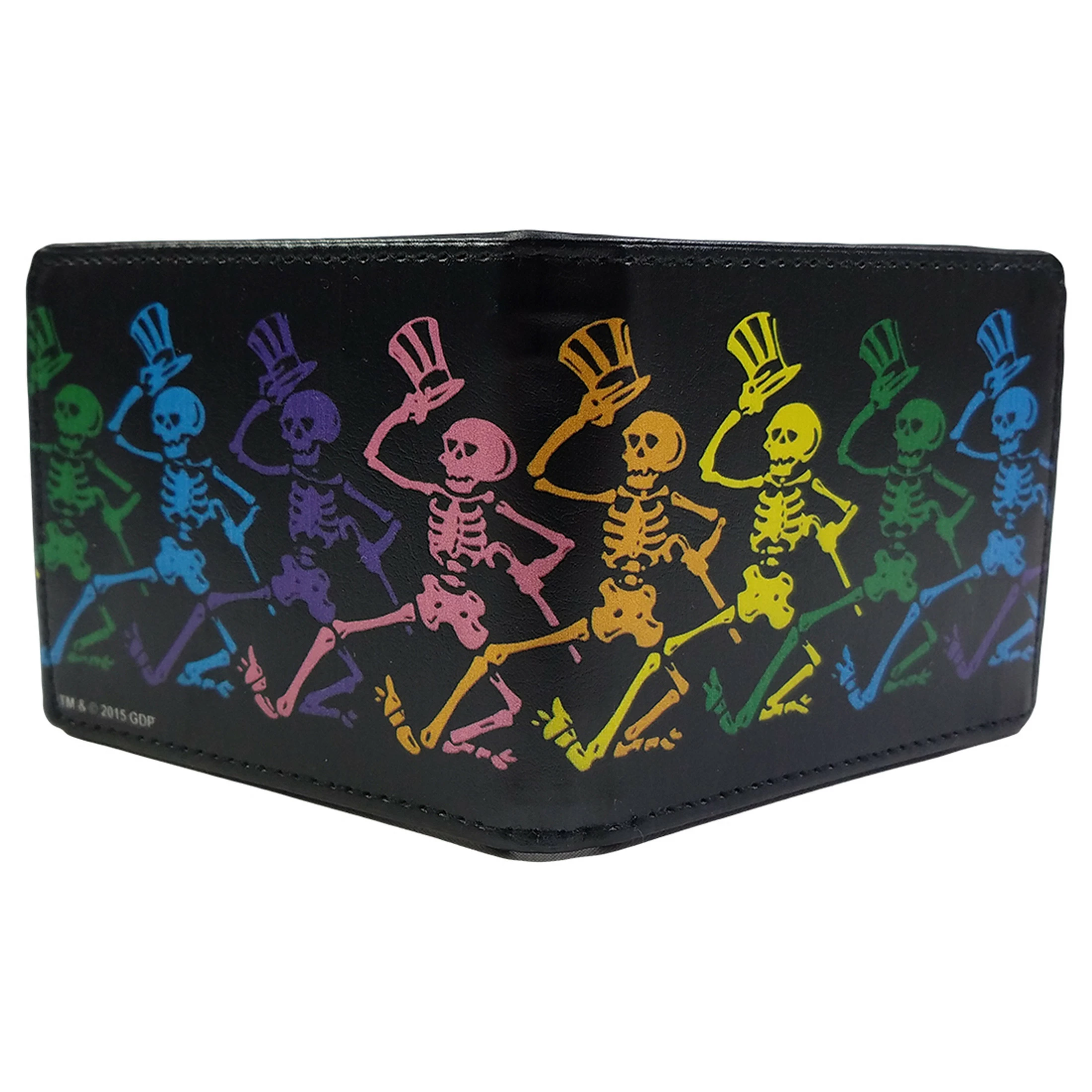 GD Dancing Skeletons Bi-Fold Wallet 5 GD Dancing Skeletons Bi-Fold Wallet - Image 3