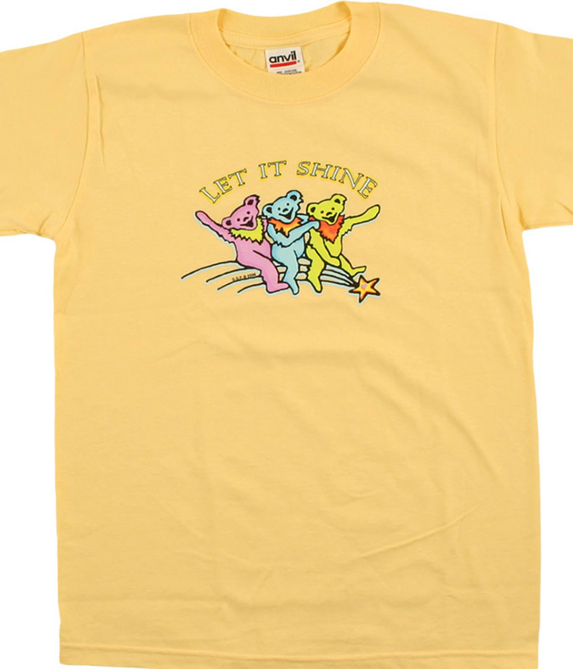 GD Let It Shine Youth Yellow T-Shirt 3 GD Let It Shine Youth Yellow T-Shirt