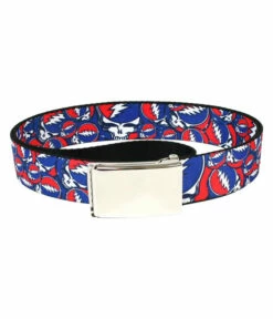 SYF Collage Adjustable Web Belt Black