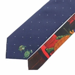 Navy Dotted Terrapin Tie 10 Navy Dotted Terrapin Tie -MLB Shop RETGDNDTT 1 49994.1638397916