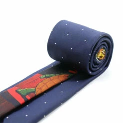 Navy Dotted Terrapin Tie 12 Navy Dotted Terrapin Tie -MLB Shop RETGDNDTT 3 65594.1638397917