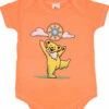 Sunny Bear Orange Onesie
