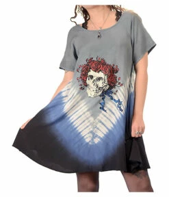 GD Skull And Roses Tee Dress