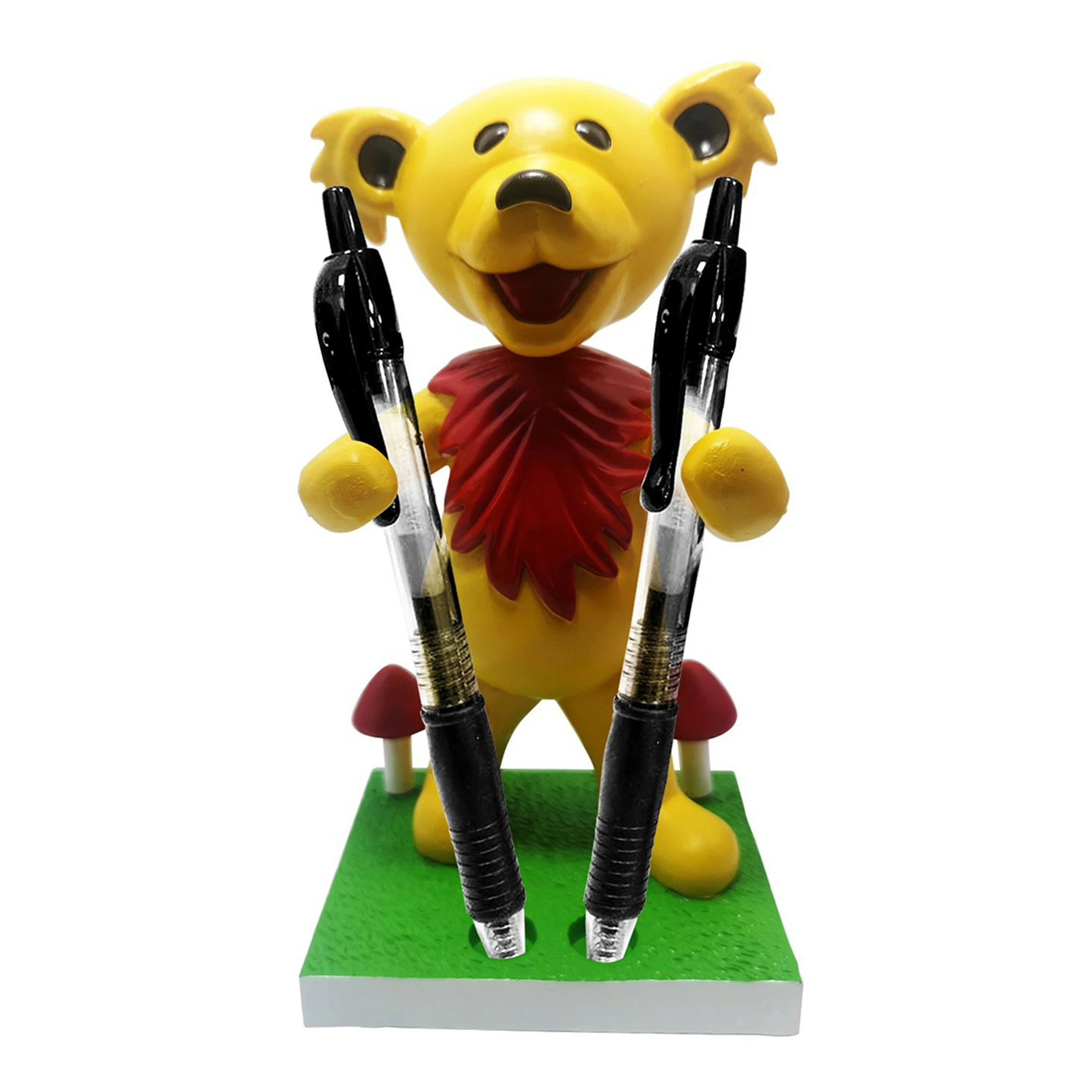 GD Bobblehead Dancing Bear Yellow Holder 5 GD Bobblehead Dancing Bear Yellow Holder - Image 3