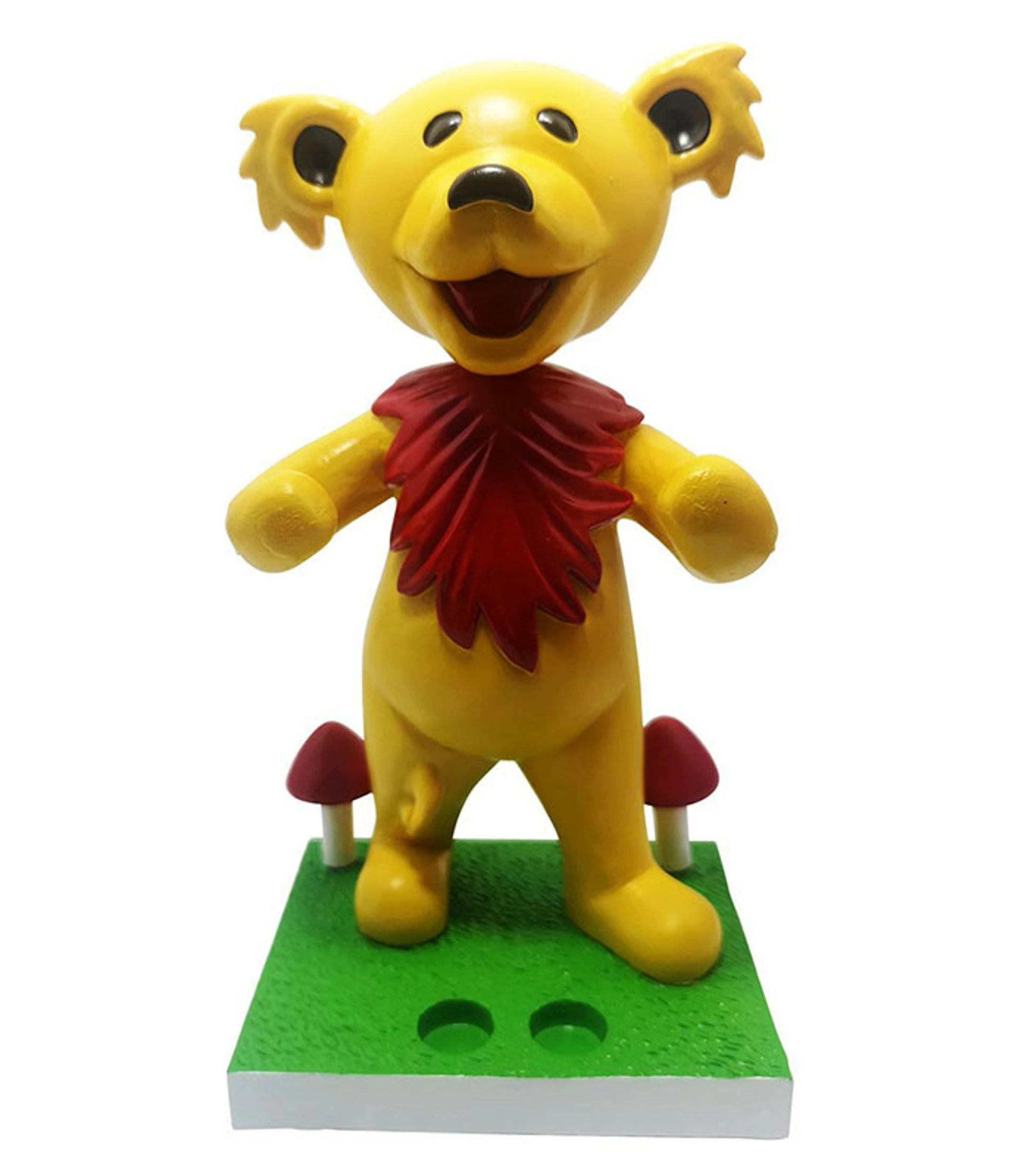 GD Bobblehead Dancing Bear Yellow Holder 3 GD Bobblehead Dancing Bear Yellow Holder