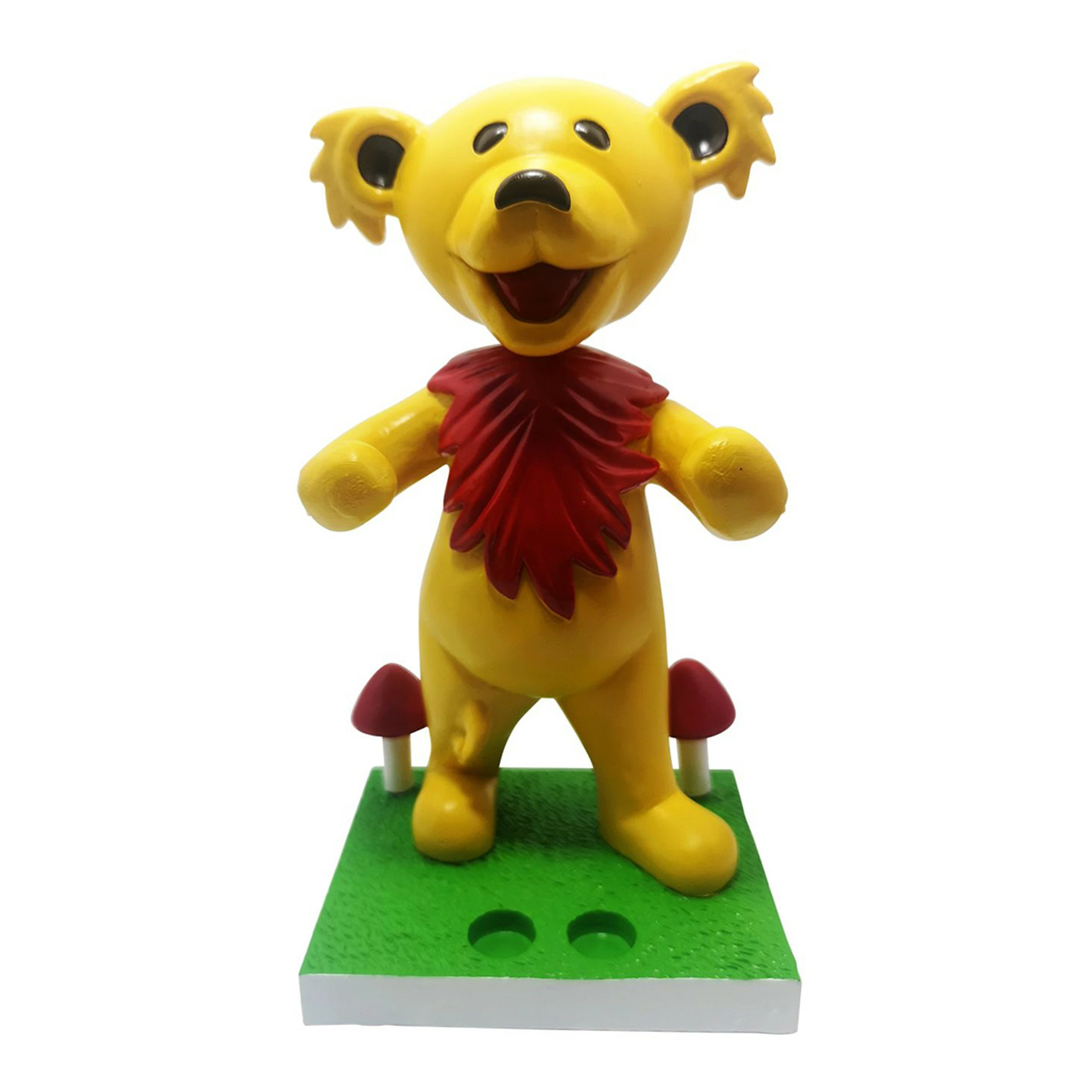 GD Bobblehead Dancing Bear Yellow Holder 4 GD Bobblehead Dancing Bear Yellow Holder - Image 2