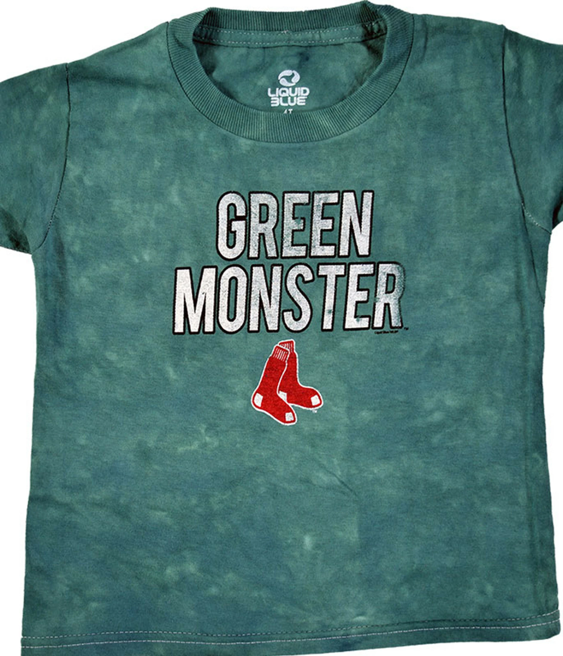 MLB Boston Red Sox Toddler Green Monster Tie-Dye T-Shirt 3 MLB Boston Red Sox Toddler Green Monster Tie-Dye T-Shirt