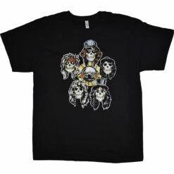 GNR Head Vintage Black T-Shirt 5 GNR Head Vintage Black T-Shirt -MLB Shop RETGRHVf 07782.1467835380
