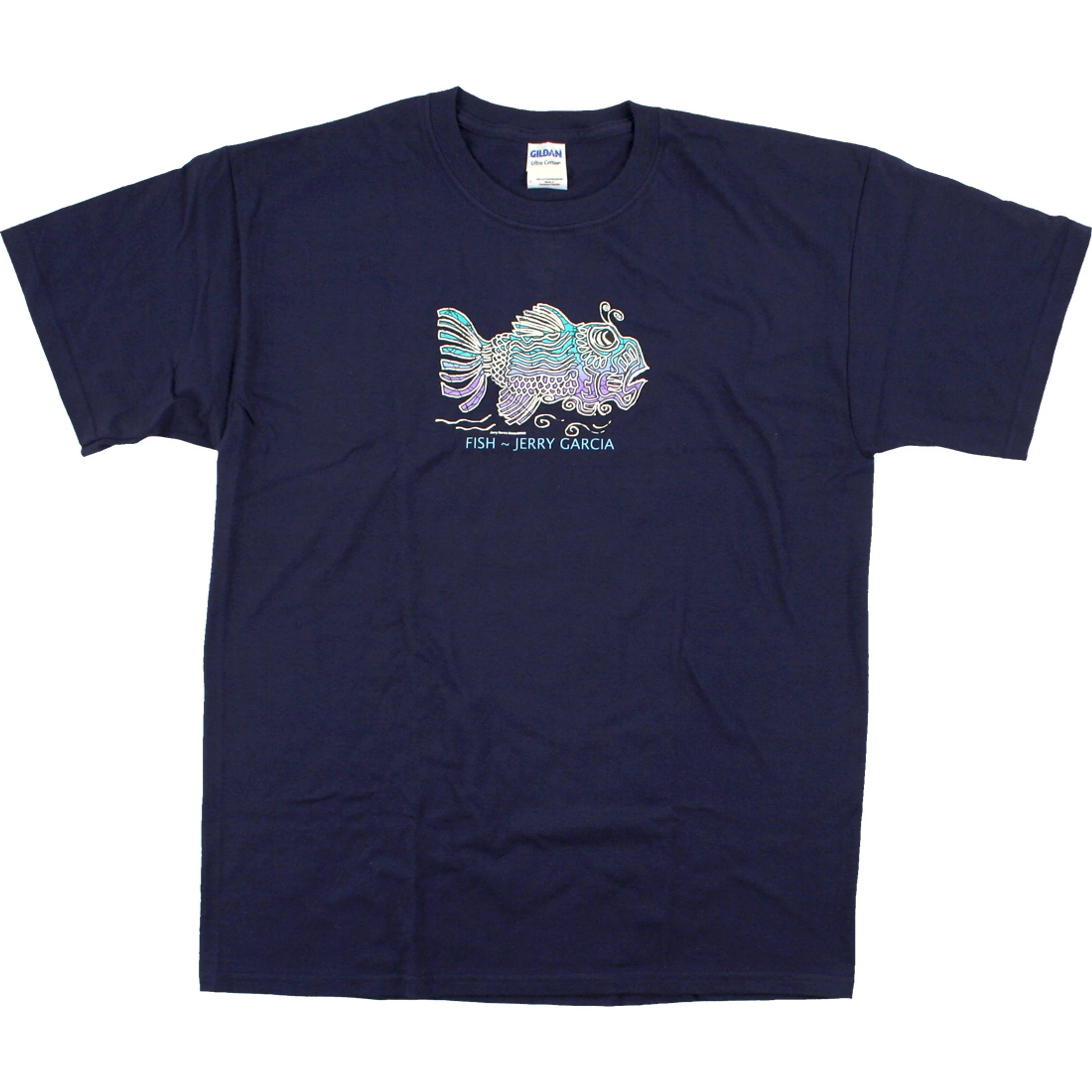 Jerry Fish Navy T-Shirt 4 Jerry Fish Navy T-Shirt - Image 2