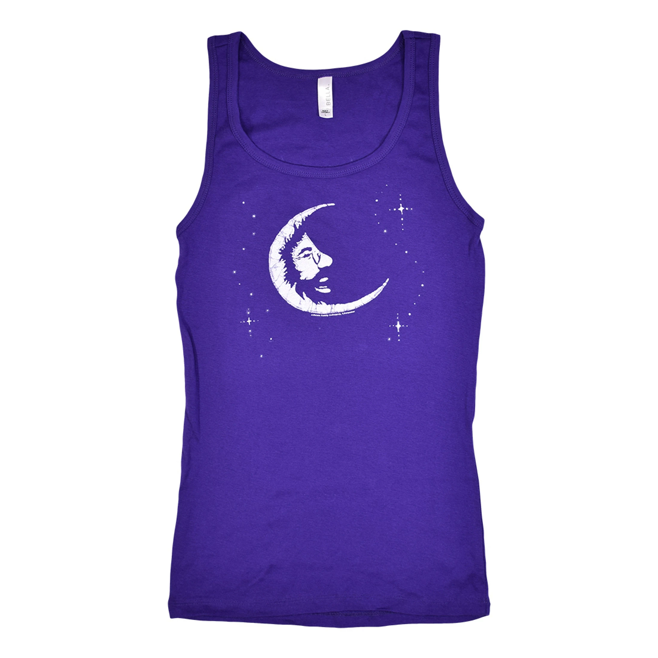 Jerry Moon Purple Juniors Tank Top T-Shirt 4 Jerry Moon Purple Juniors Tank Top T-Shirt - Image 2