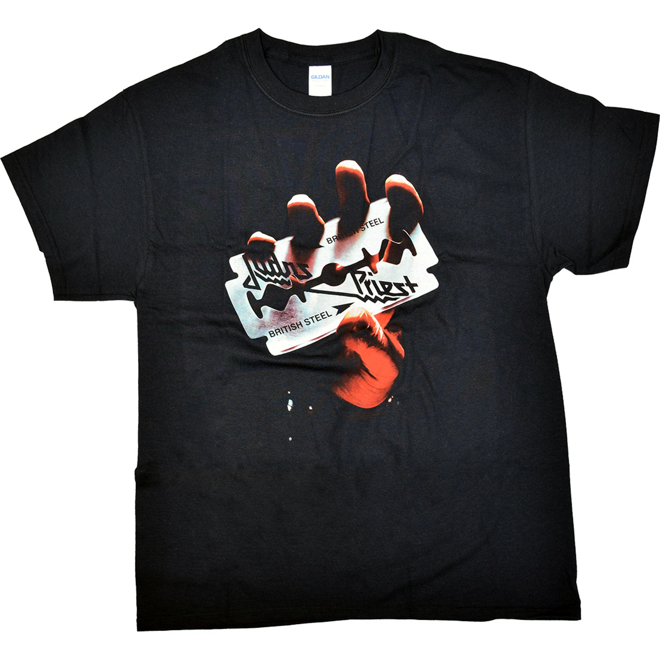 Judas Priest British Steel Black T-Shirt 6 Judas Priest British Steel Black T-Shirt - Image 4