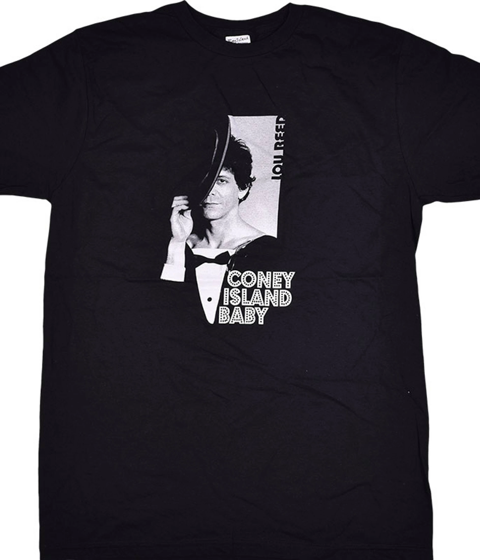 Lou Reed Coney Island Black T-Shirt 3 Lou Reed Coney Island Black T-Shirt
