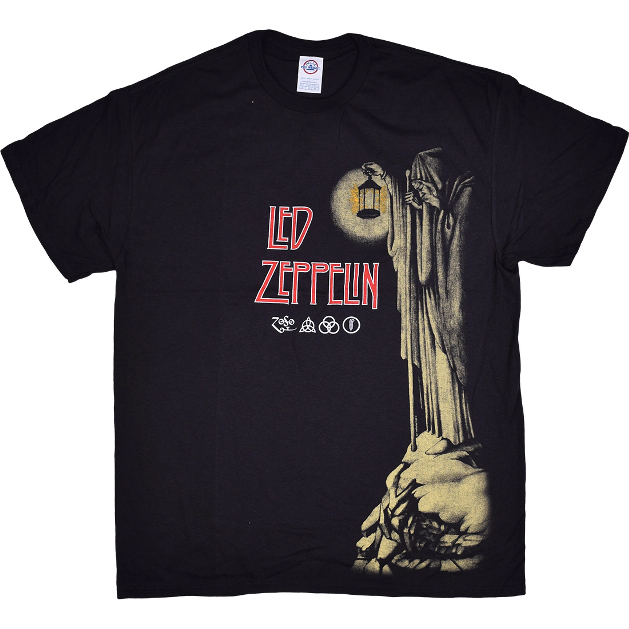 Led Zeppelin Hermit Black T-Shirt 4 Led Zeppelin Hermit Black T-Shirt - Image 2