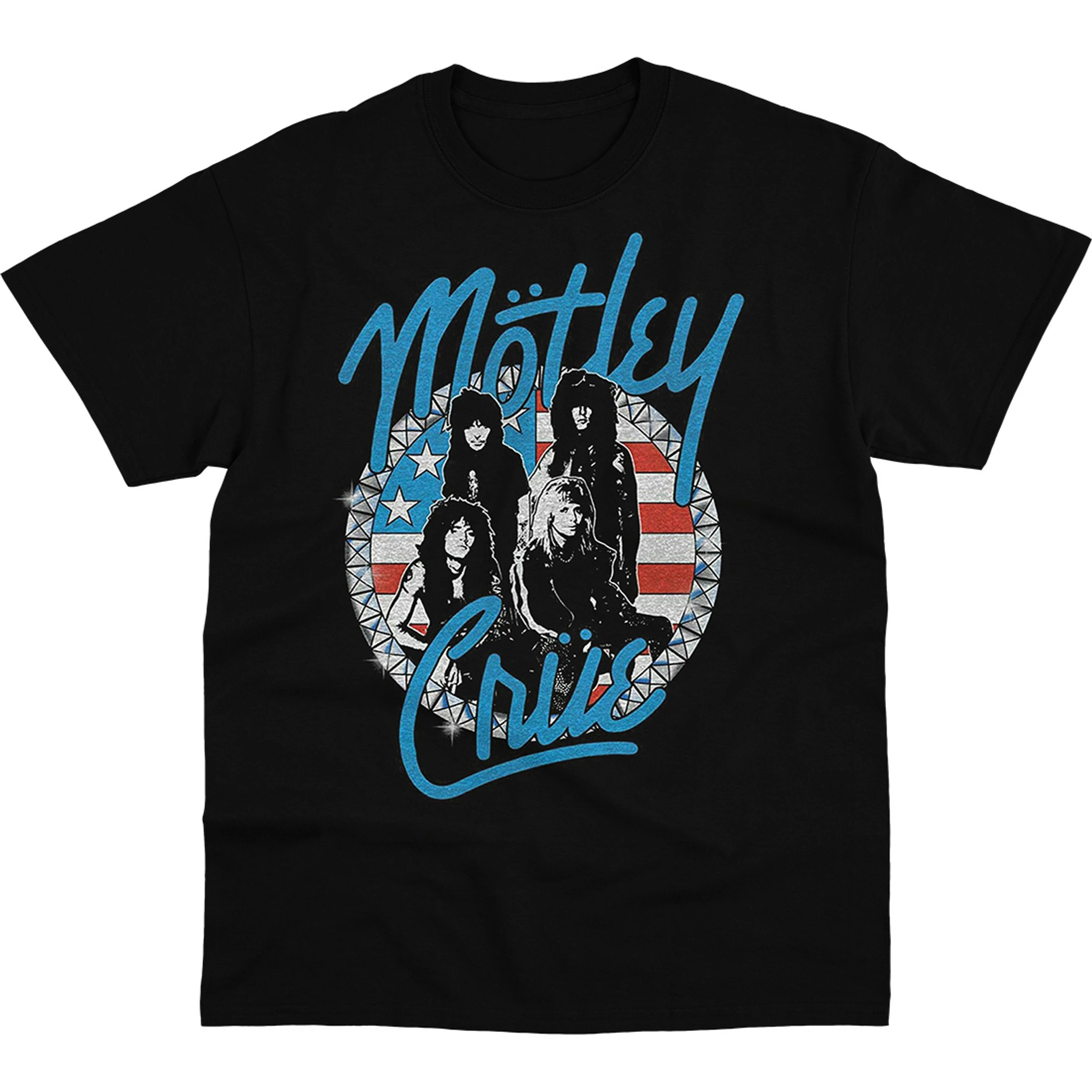 Motley Crue Vintage Girls Studs Black T-Shirt 4 Motley Crue Vintage Girls Studs Black T-Shirt - Image 2