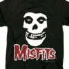Misfits Skull Fiend Black T-Shirt -MLB Shop RETMFSFBTf 16727.1626877491