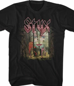 Styx Grand Illusion Black T-Shirt