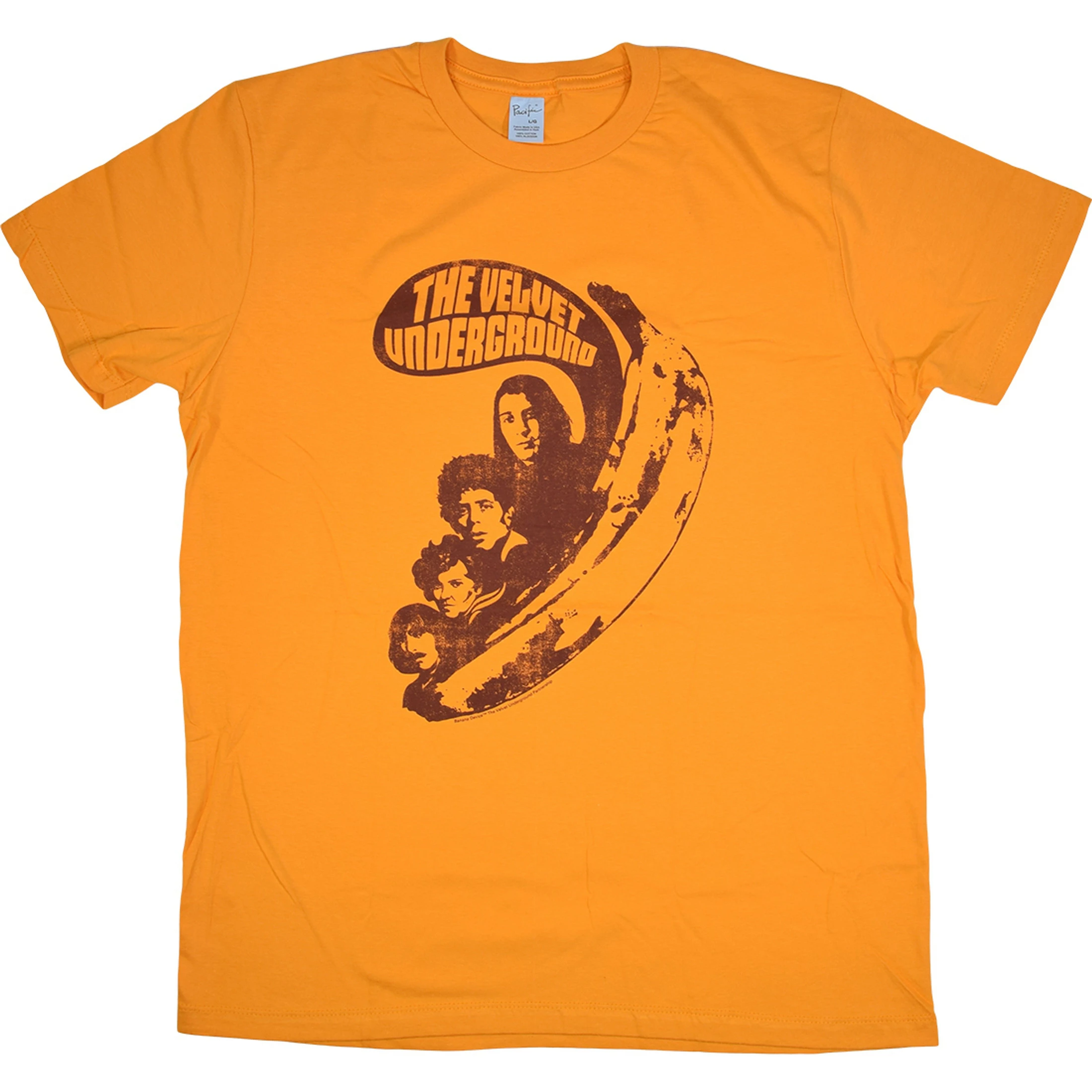 Velvet Underground VU Says Yellow T-Shirt 4 Velvet Underground VU Says Yellow T-Shirt - Image 2