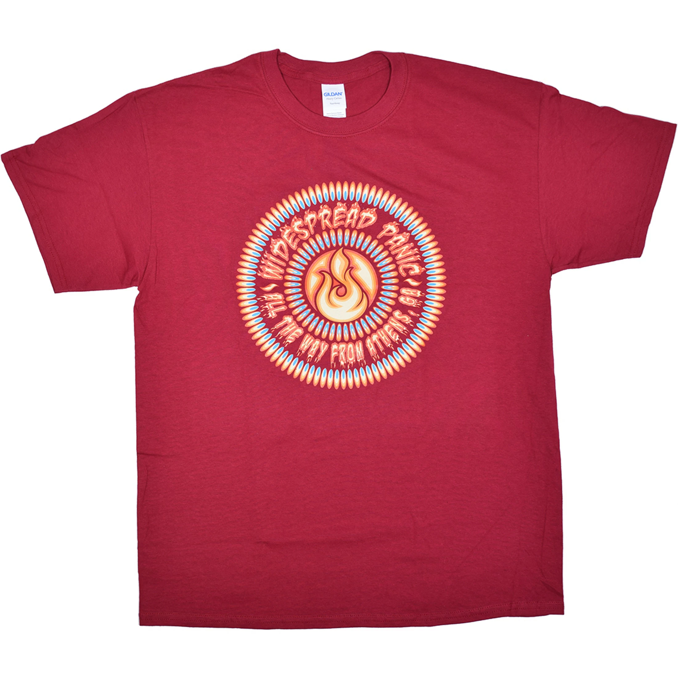 Widespread Panic All The Way From Athens Red T-Shirt 4 Widespread Panic All The Way From Athens Red T-Shirt - Image 2