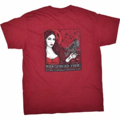 Widespread Panic Broomfield Halloween Red T-Shirt -MLB Shop RETWPBHb 25461.1569257046