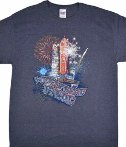 Widespread Panic Fox Theatre New Years Eve Dark Blue Heather T-Shirt