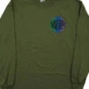 Widespread Snowflake Green Long Sleeve T-Shirt