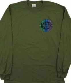 Widespread Snowflake Green Long Sleeve T-Shirt