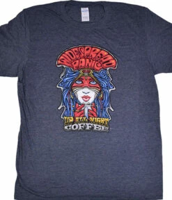 Widespread Panic Up All Night Dark Blue Heather T-Shirt