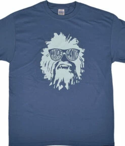 Widespread Wukee Glasses Blue T-Shirt