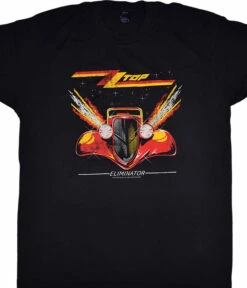 ZZ Top Eliminator Black T-Shirt