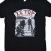 ZZ Top Tonnage Tour Black T-Shirt -MLB Shop RETZZTMf 48356.1569264840