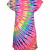 Rainbow Pink Streak Womens Unprinted Tie-Dye Sundress -MLB Shop SD006f 89103.1569264845