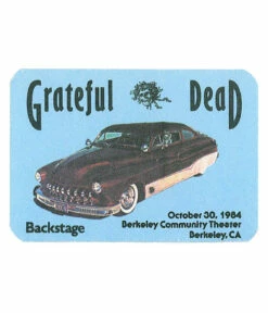 Grateful Dead 1984 10-30 Backstage Pass