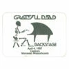 Grateful Dead 1987 04-04 Backstage Pass -MLB Shop VLT0237 92469.1569264865
