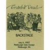 Grateful Dead 1987 07-06 Backstage Pass -MLB Shop VLT0244 57903.1569264865