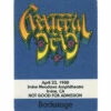 Grateful Dead 1988 04-22 Backstage Pass 2 Grateful Dead 1988 04-22 Backstage Pass -MLB Shop VLT0268 84558.1569264865
