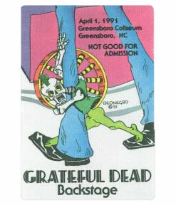 Grateful Dead 1991 04-01 Backstage Pass