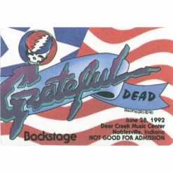 Grateful Dead 1992 06-28 Backstage Pass -MLB Shop VLT0494 47913.1389218899