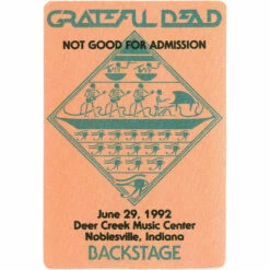 Grateful Dead 1992 06-29 Backstage Pass -MLB Shop VLT0495 64189.1389218899